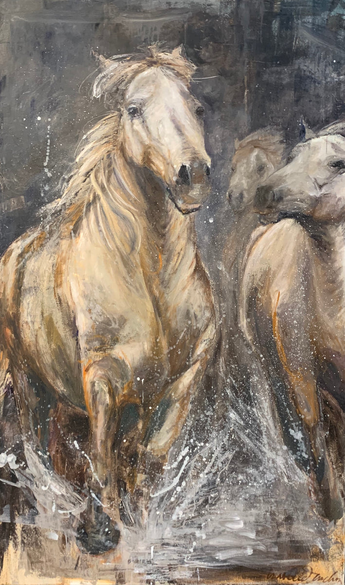 WILD HORSES IN OIL – Isabelle Truchon • The Art of Isabelle